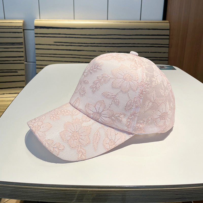 Women's Floral Embroidered Baseball Cap Stornfield