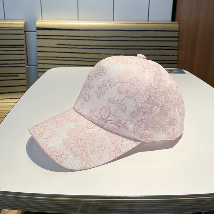 Women's Floral Embroidered Baseball Cap Stornfield