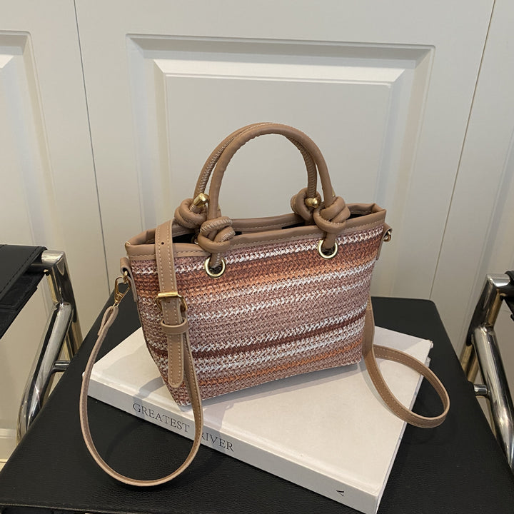 Woven Handheld Tote Bag Stornfield