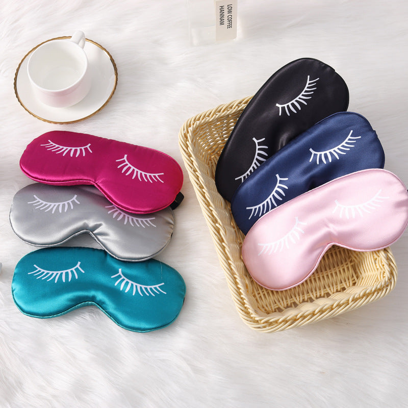 Women's nano silk eye mask with soft padded interior lining and elastic headband Stornfield