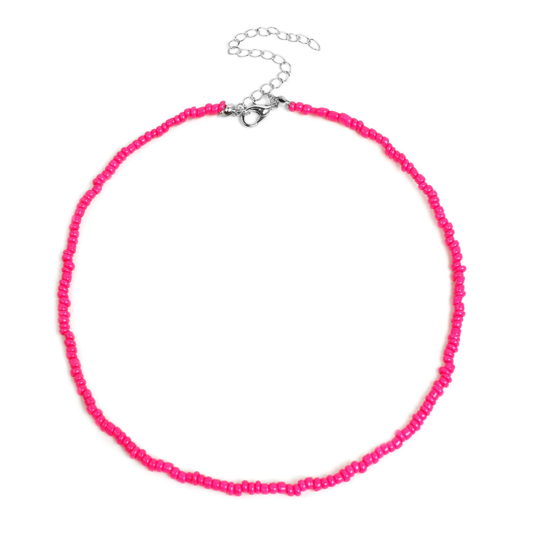 Colorful Beaded Choker Necklace Stornfield