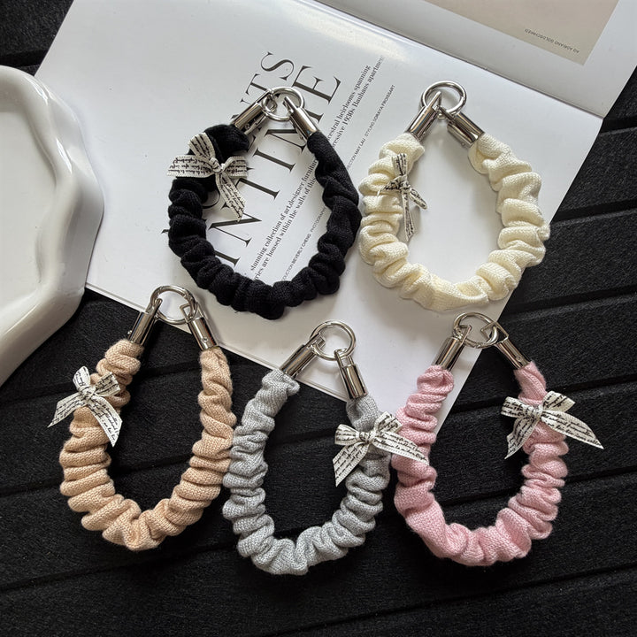 Decorative Scrunchie Keychain Holder Stornfield