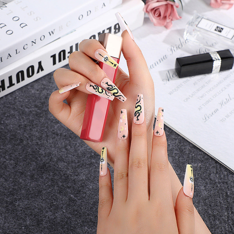 Creative artificial nails with unique patterns Stornfield