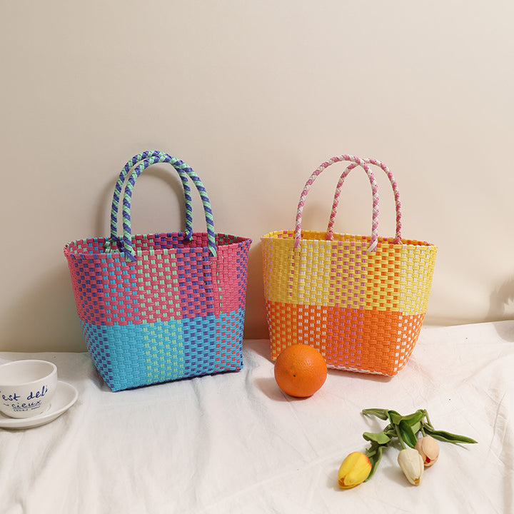 Braided shopping and beach bag Stornfield