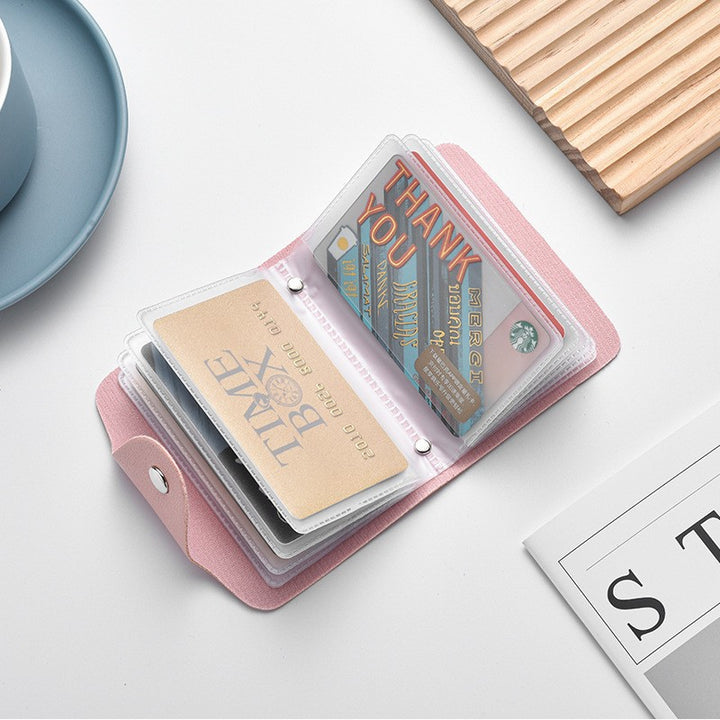 Compact Leather Cardholder Wallet Stornfield