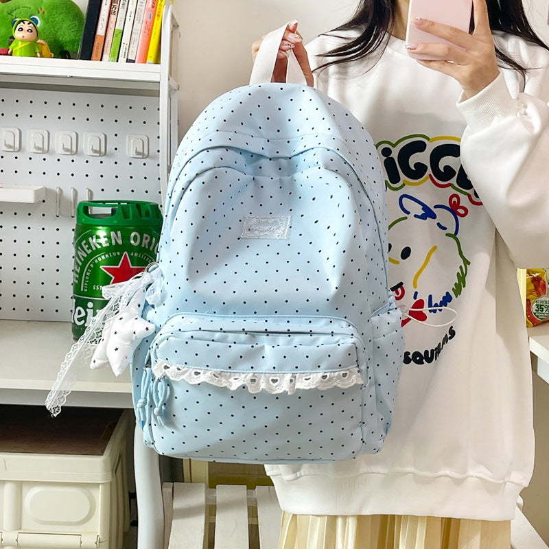 Cute Decorative Polka Dot Backpack Stornfield