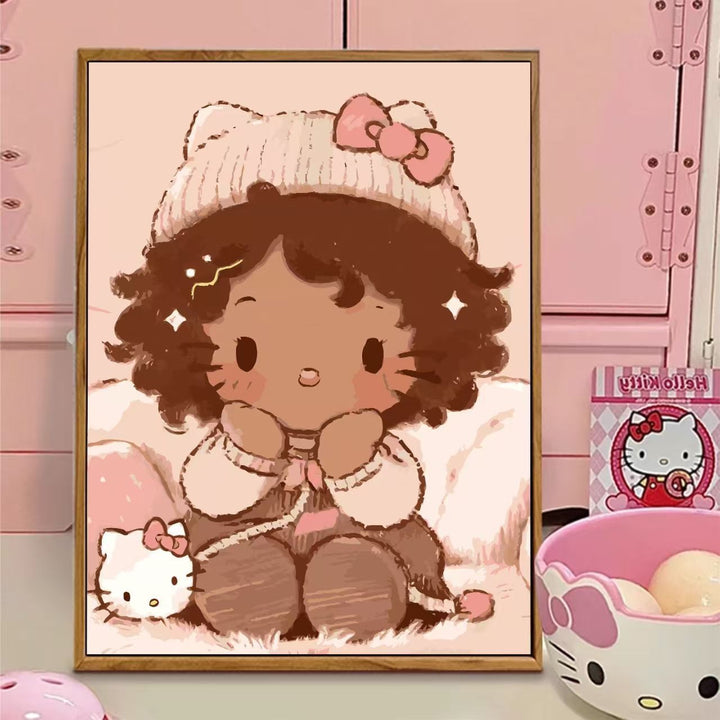 Cute Cartoon Character Canvas Art Stornfield