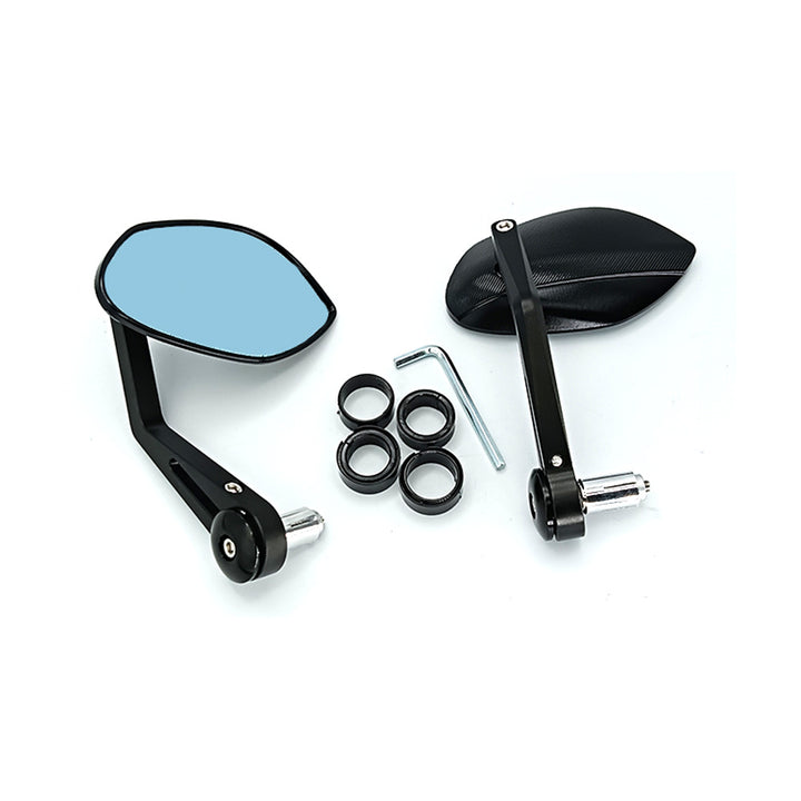 Ergonomic motorcycle rearview mirror with scratch-resistant surface Stornfield