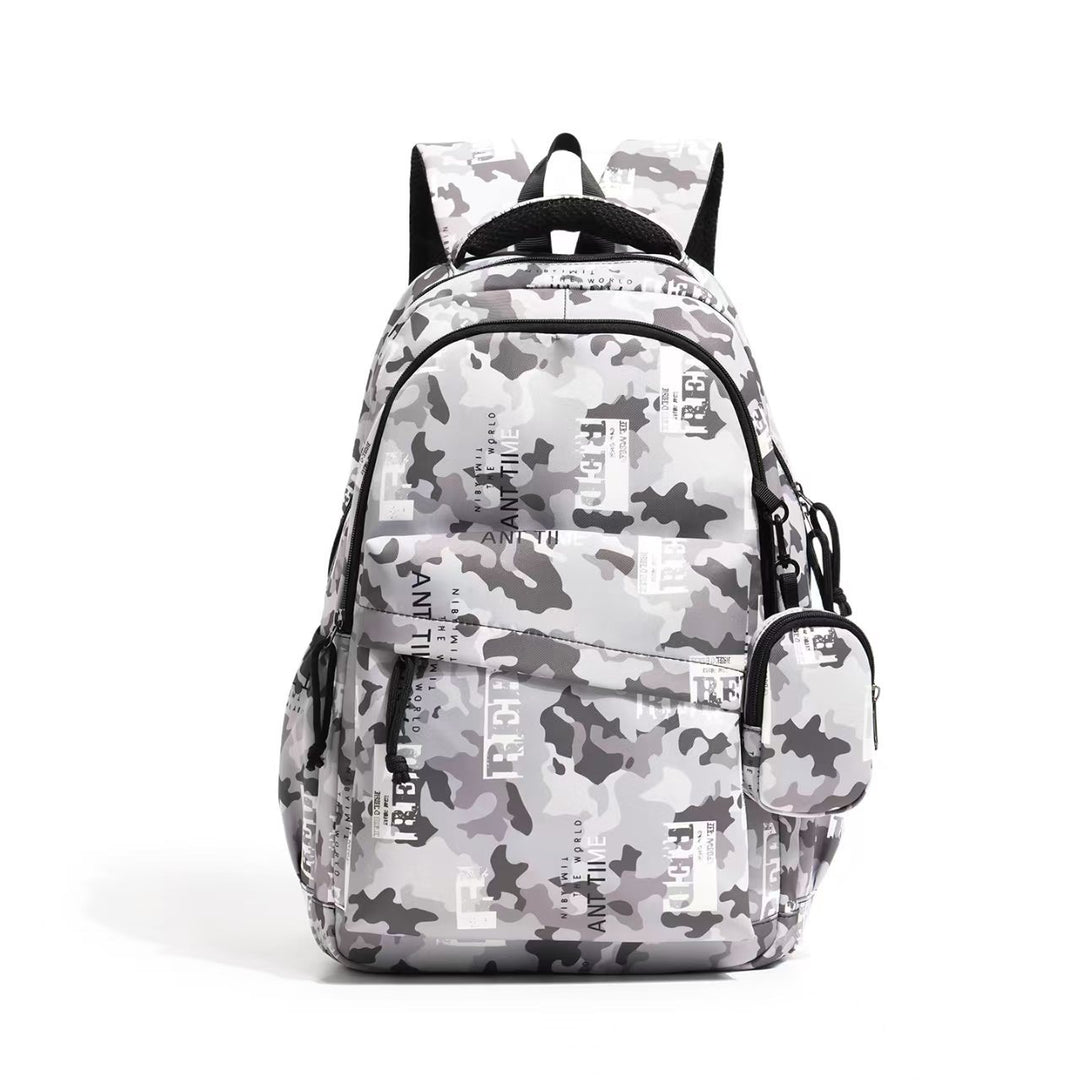 Backpack with Modern Camouflage Design and Functional Pockets Stornfield