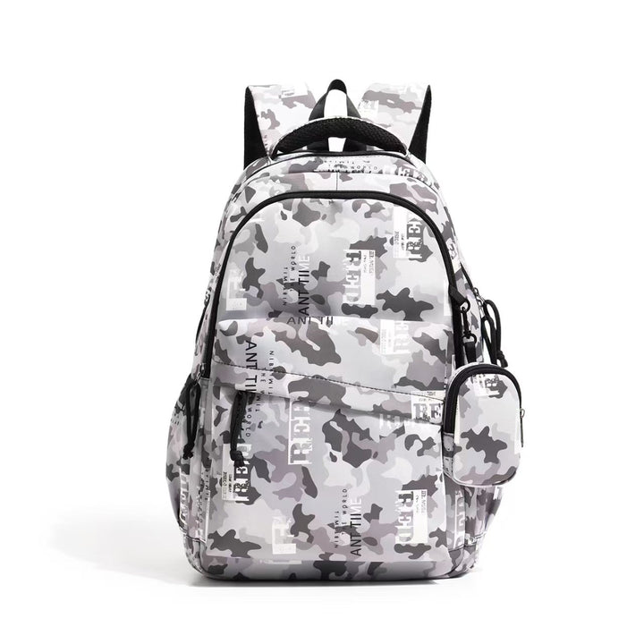 Backpack with Modern Camouflage Design and Functional Pockets Stornfield