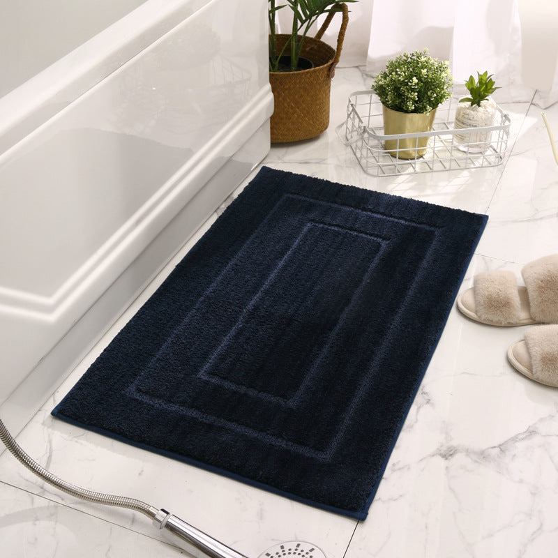 Soft Textured Rectangular Bath Mat