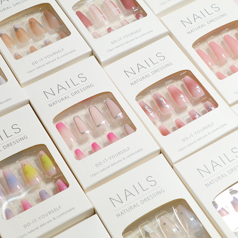 DIY Natural Dressing Press-On Nails Stornfield