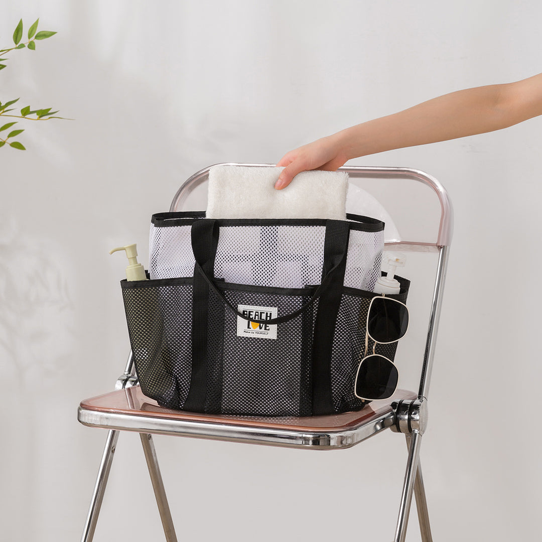 Spacious Mesh Beach Tote