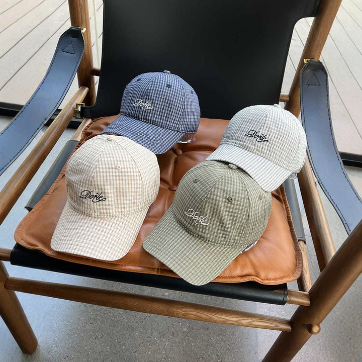 Men's Casual Checkered Baseball Cap Stornfield