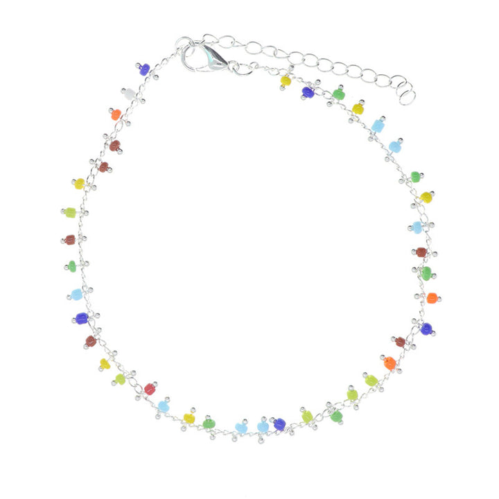 Colorful Beaded Ankle Bracelet Stornfield