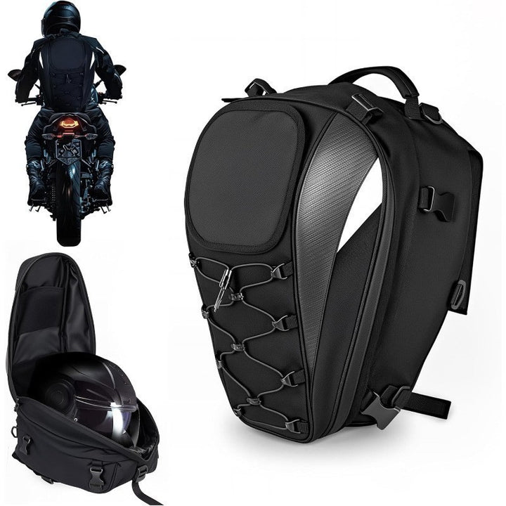 Motorcycle helmet backpack Stornfield