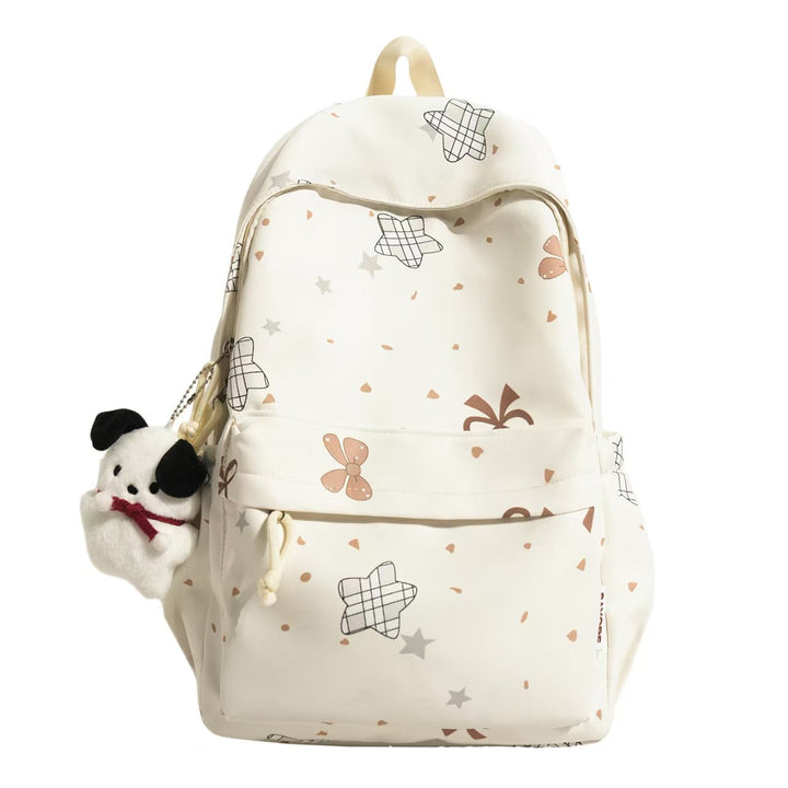 Adorable Bow-Patterned Backpack Stornfield