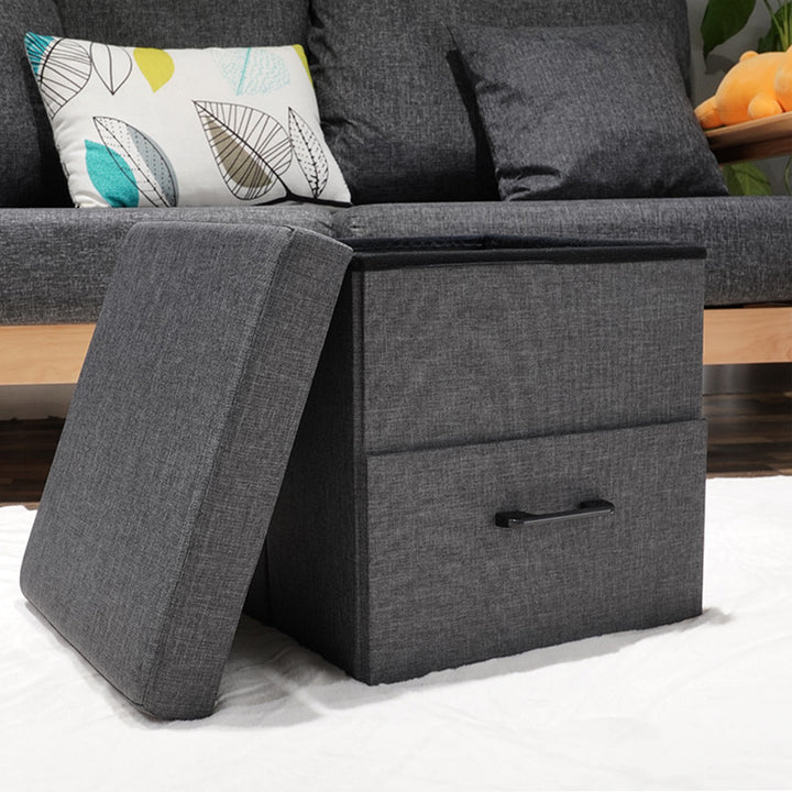 Multi-Functional Upholstered Storage Cube Stornfield