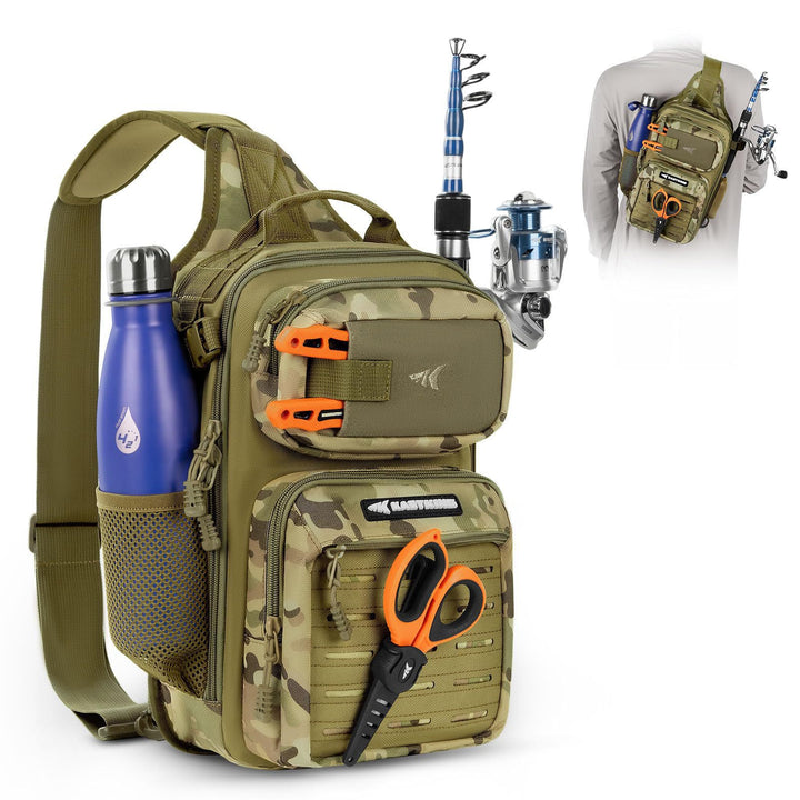 Tactical Fishing Gear Sling Bag Stornfield