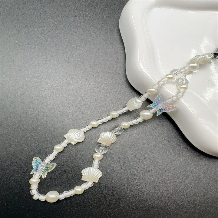 Shell-Inspired Beaded Necklace Stornfield