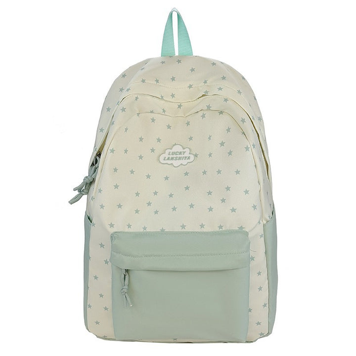 Star Patterned Casual Backpack Stornfield
