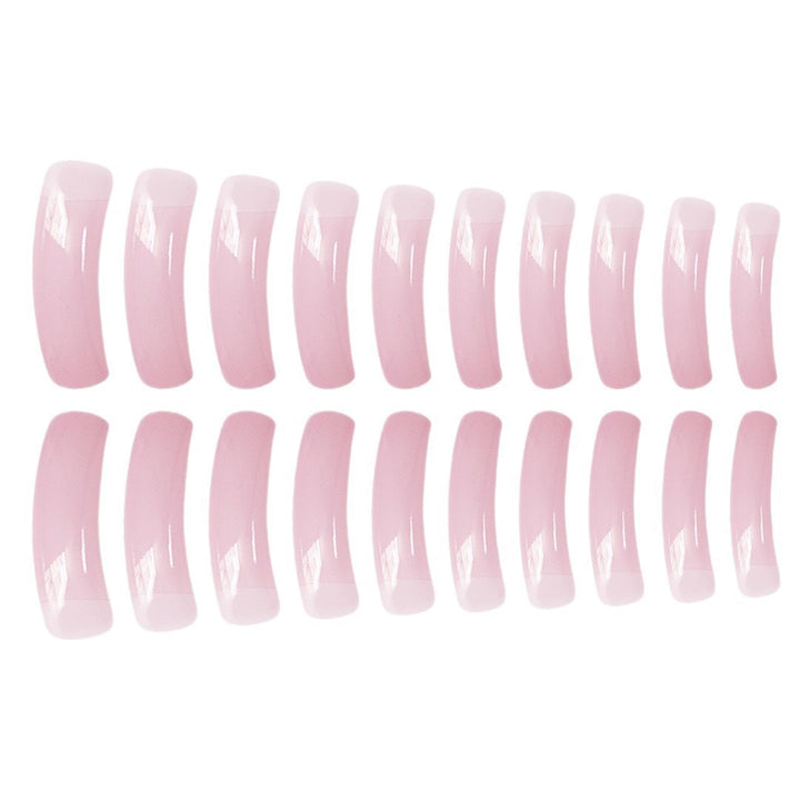 Premium Long Transparent Press-On Nail Enhancements Stornfield