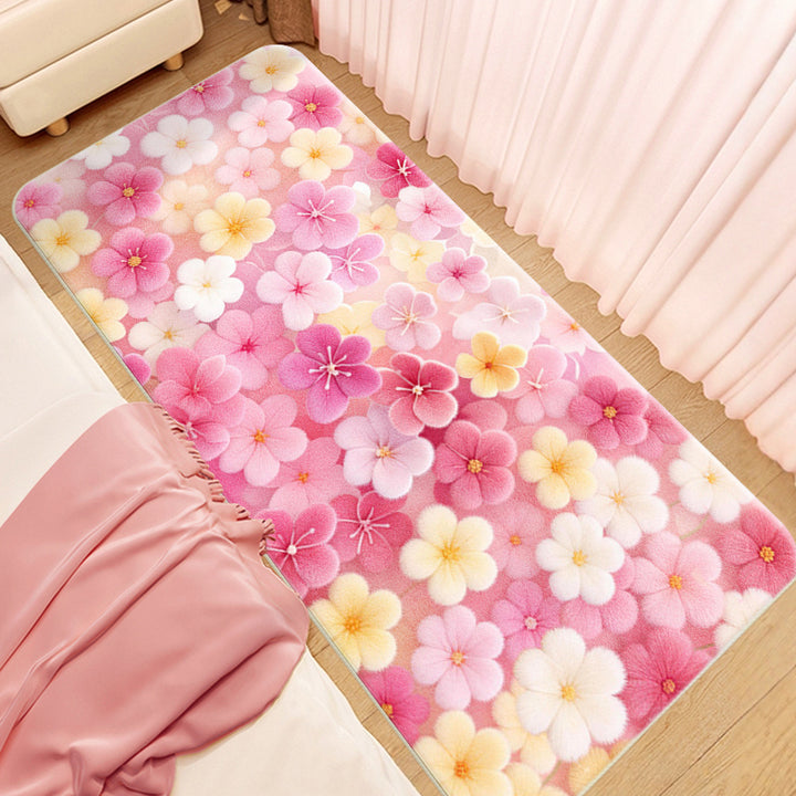 Floral Water-Resistant Area Mat