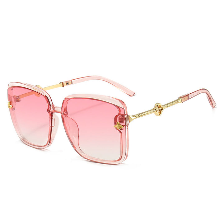 Luxe Oversized Square Frame Sunglasses Stornfield