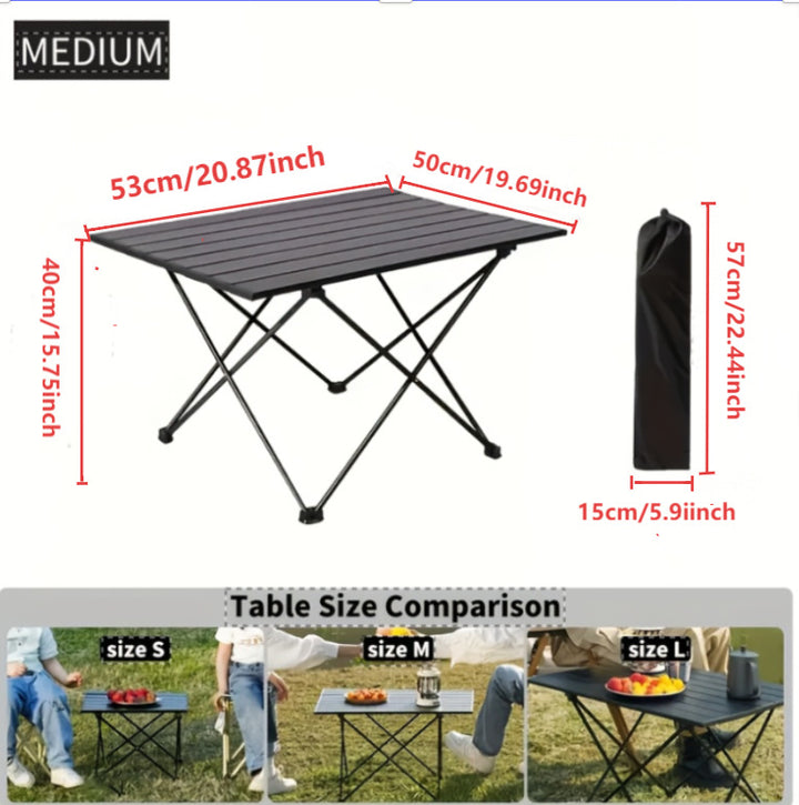 Women Folding Camping Table Stornfield