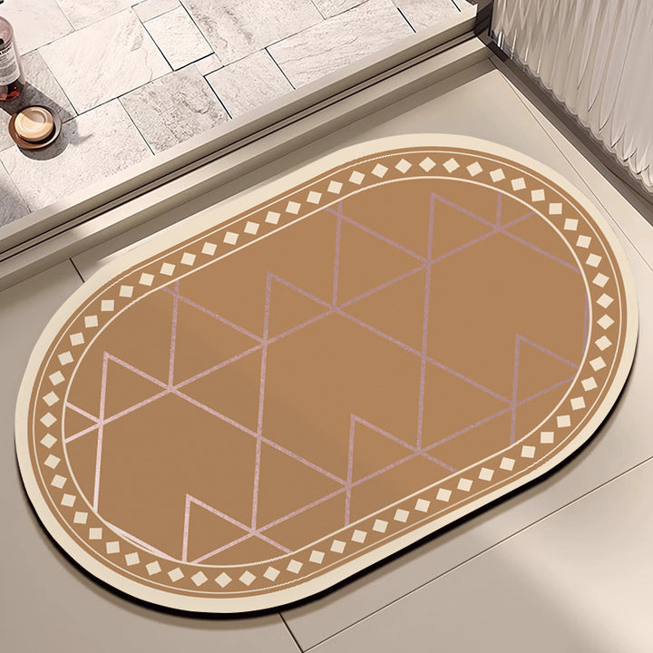 Decorative Non-Slip Bath Mat Stornfield