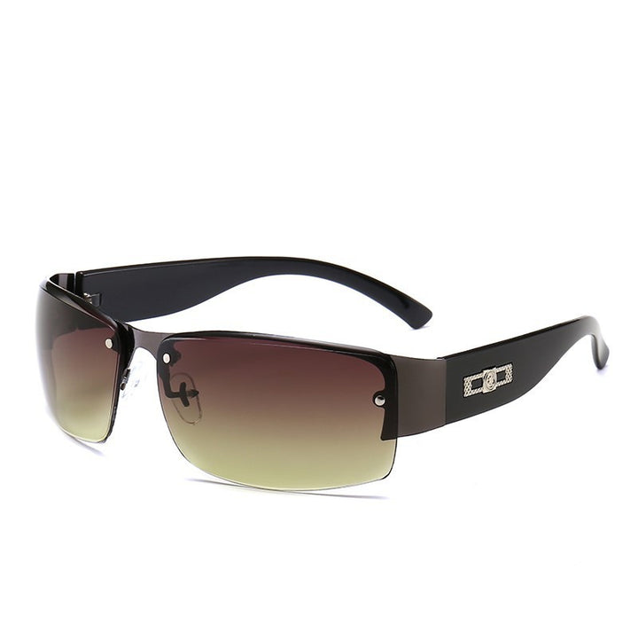 Ladies sporty sunglasses with wide frame and gradient lenses Stornfield