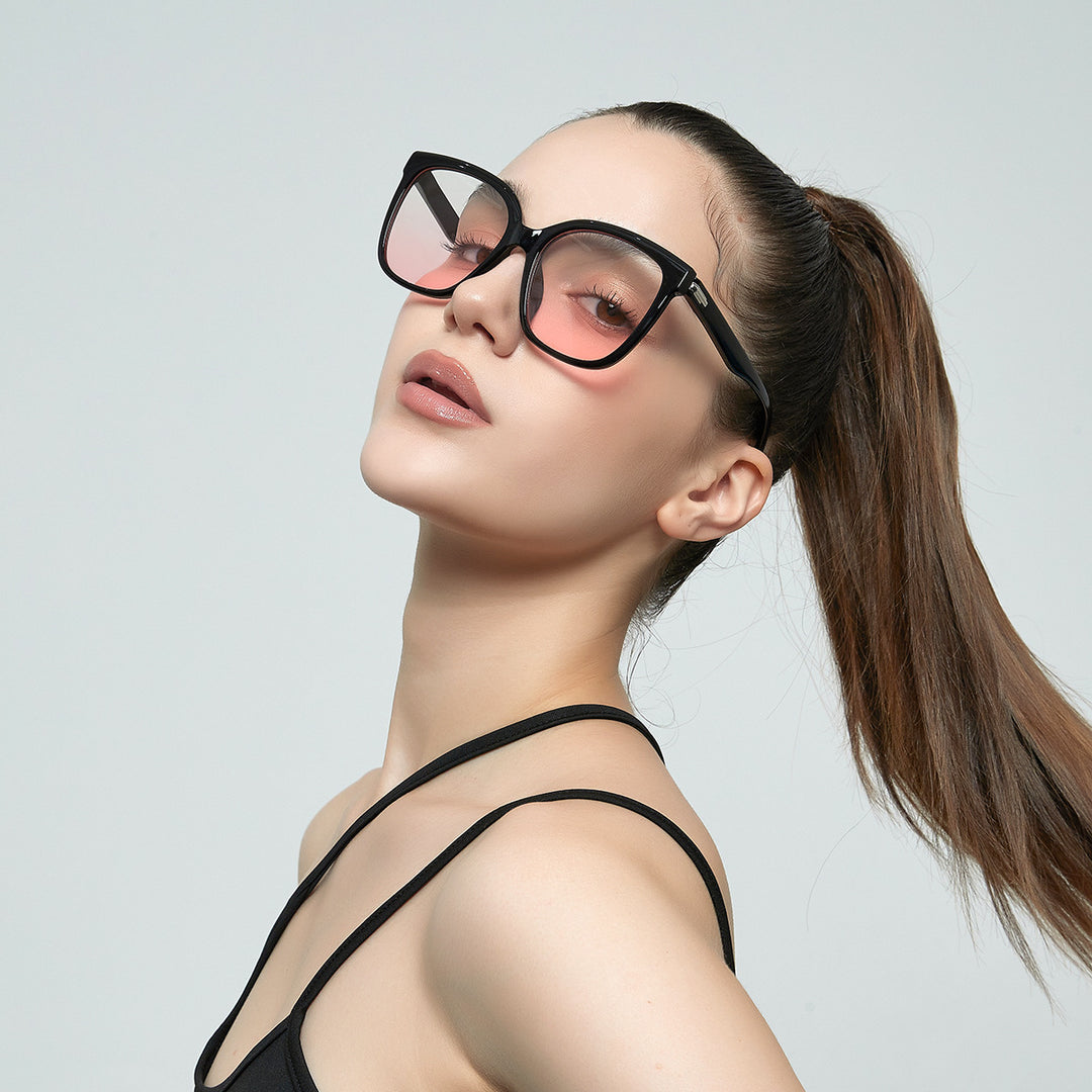 Women's stylish square sunglasses with soft lenses Stornfield
