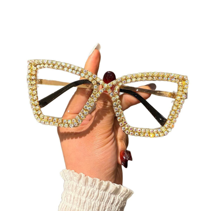 Women's extravagant sunglasses with sparkling crystal frame Stornfield