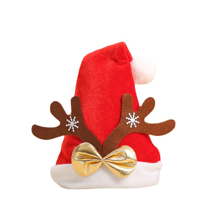 Festive Santa Hat with Reindeer Ears Stornfield
