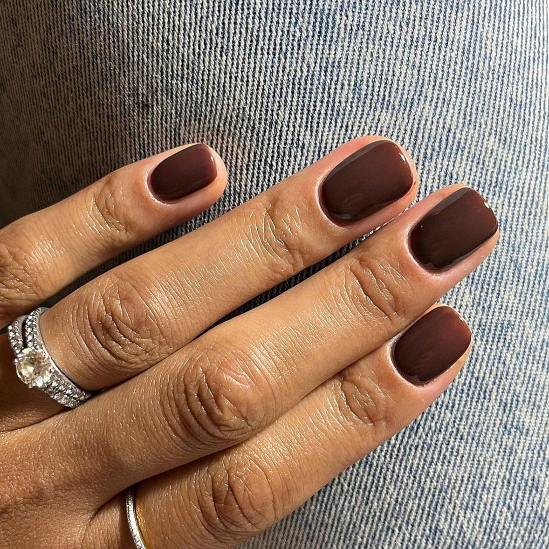 Artful Nail Extensions with Elegant Glossy Finish Stornfield