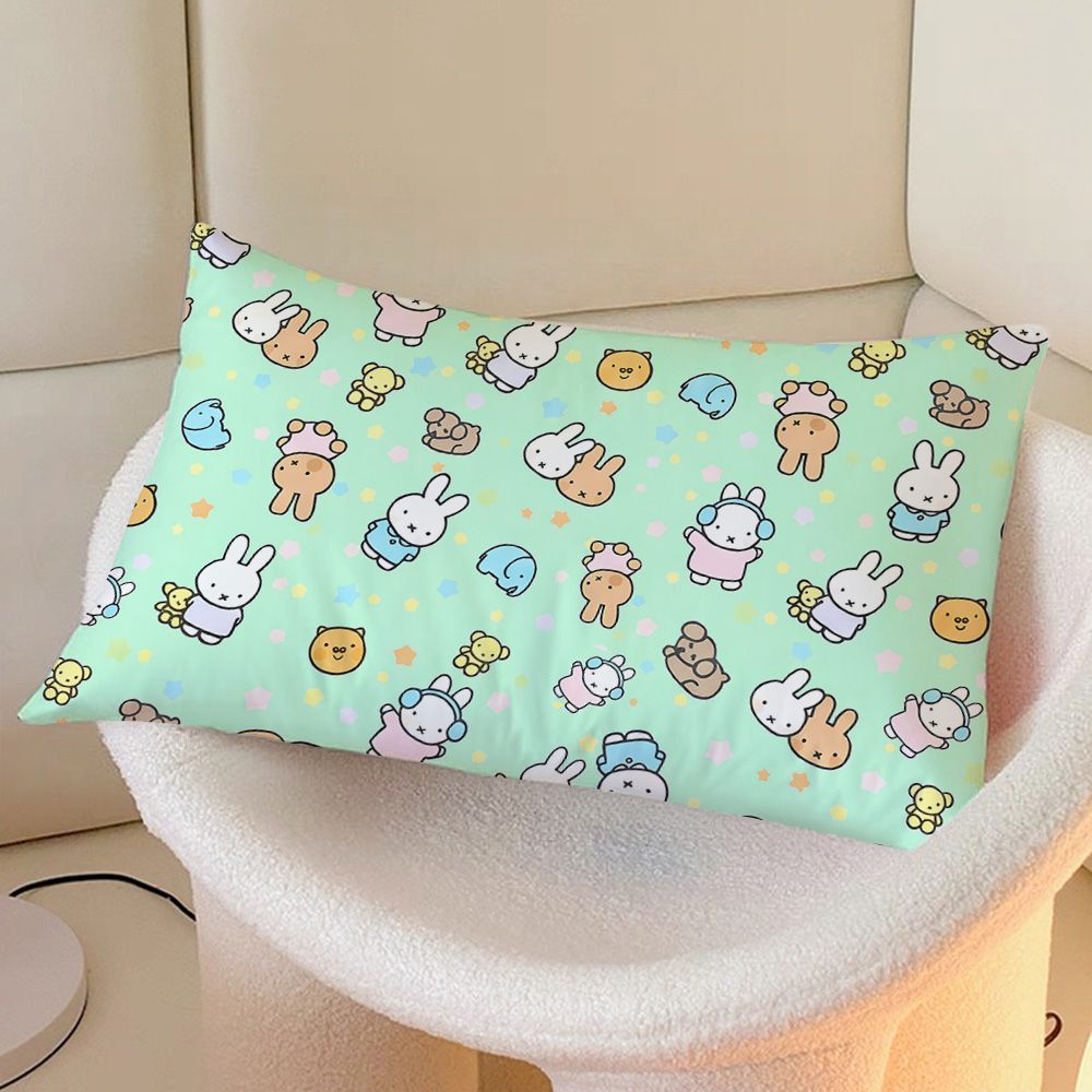 Whimsical Cartoon-Themed Decorative Pillow