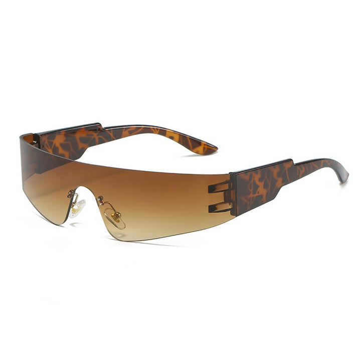 Oversized Protective Shield Sunglasses Stornfield