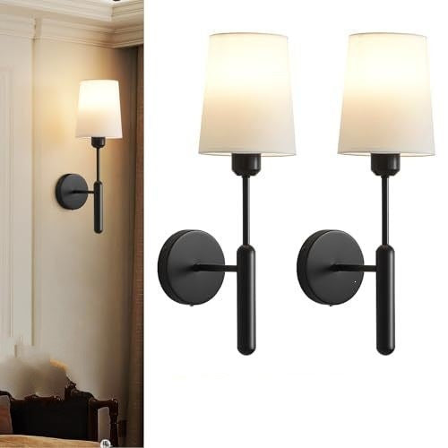 Adjustable Fabric Wall Sconce
