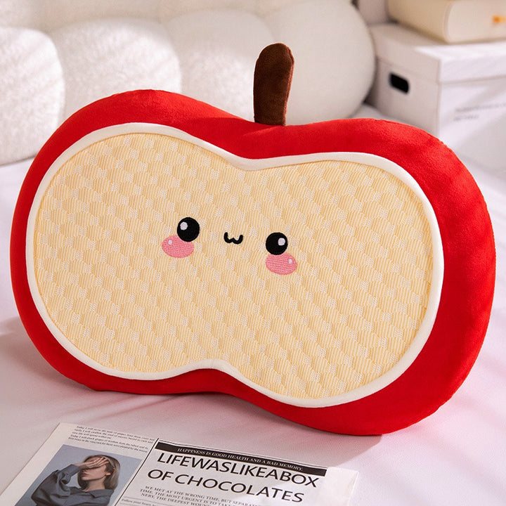 Plush pillow in apple design Stornfield