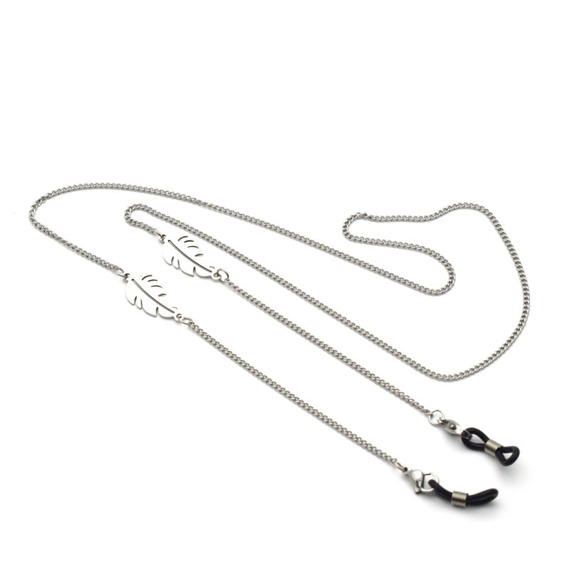 Stylish Geometric Chain Eyewear Holder Stornfield