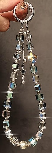 Decorative Crystal Bead Keychain Stornfield
