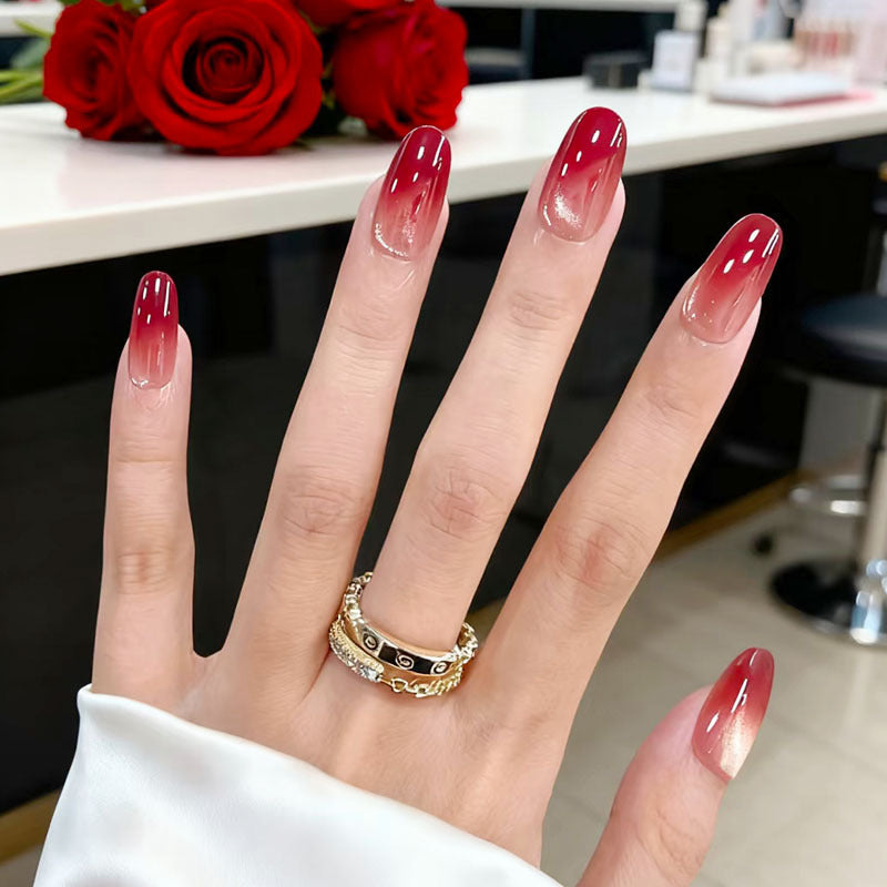 Whimsical Bunny-Themed Press-On Nail Art Set Stornfield