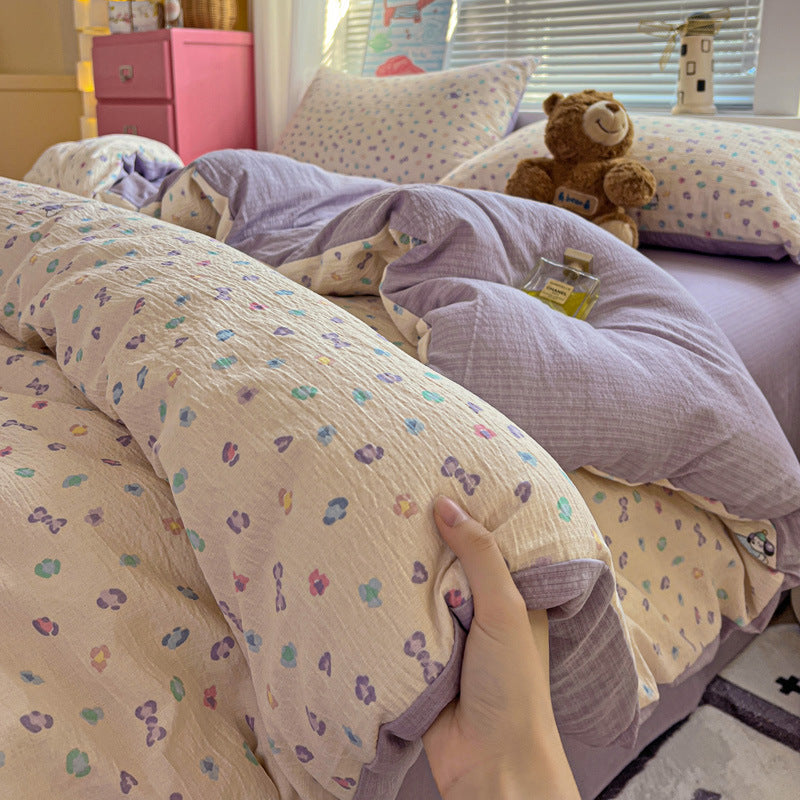 Soft Printed Bedding Set