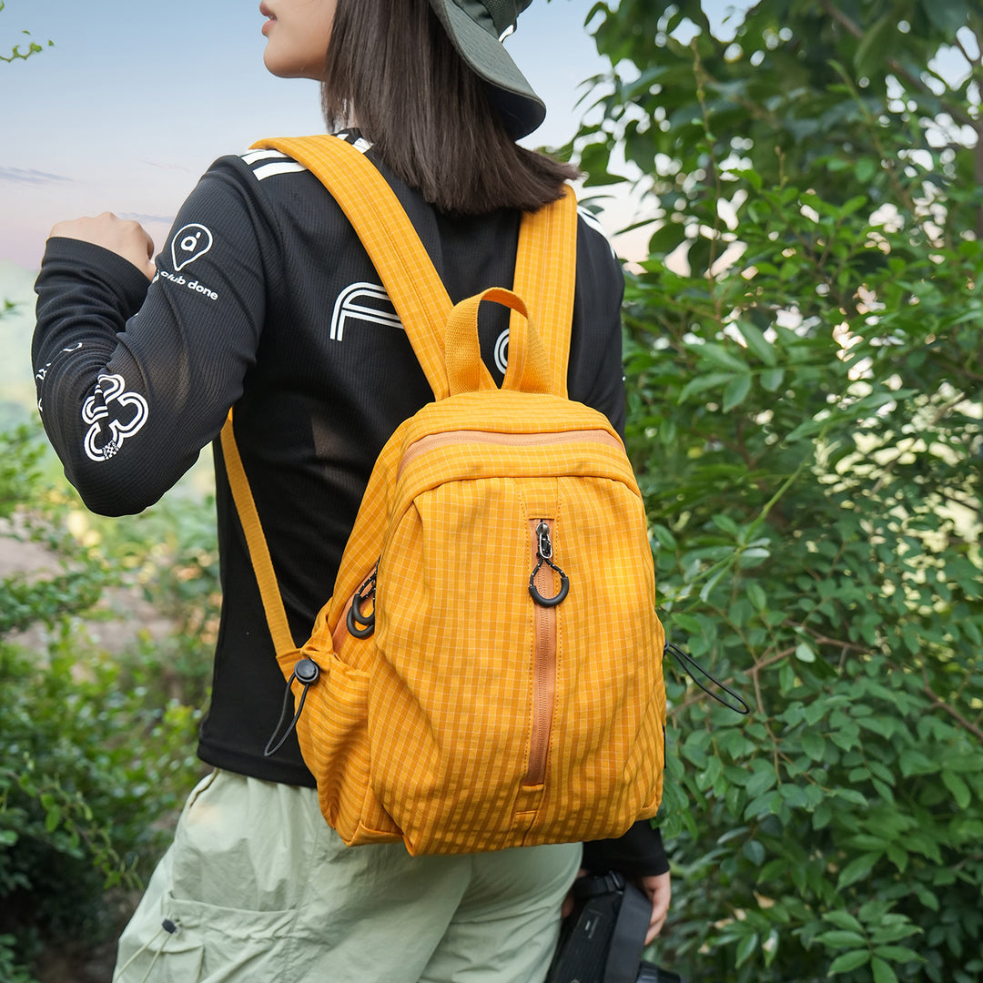Lightweight Checkered Backpack Stornfield