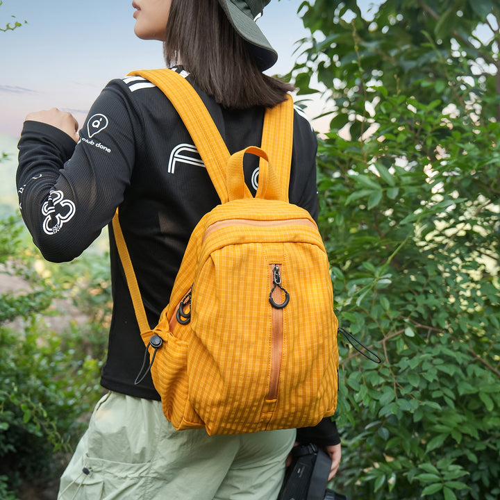Lightweight Checkered Backpack Stornfield