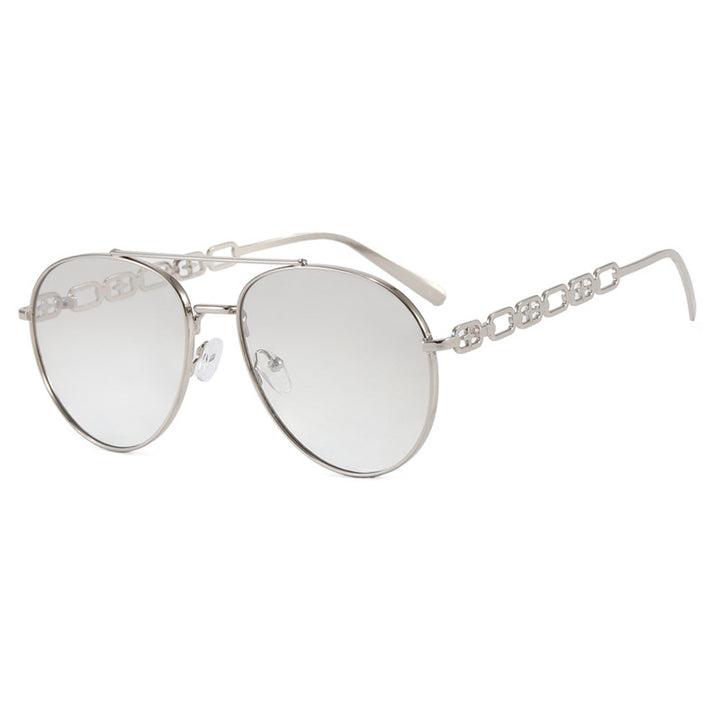 Women's striking sunglasses with luxurious chain detail and polarized lenses Stornfield