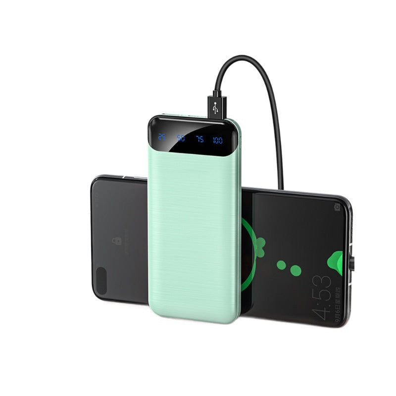 Portable power bank with digital display and multiple connections Stornfield