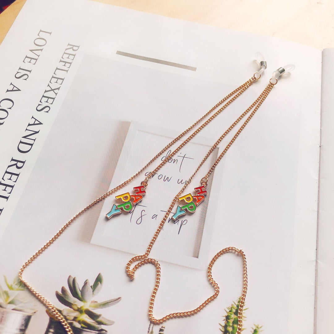Stylish Dual Charm Eyewear Chain Stornfield