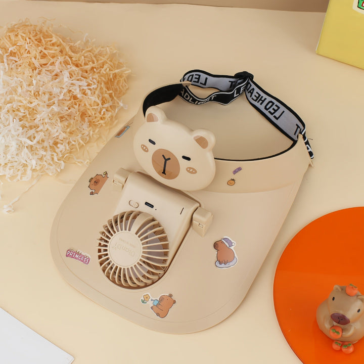 Women's Portable Handheld Fan with Panda Design Stornfield