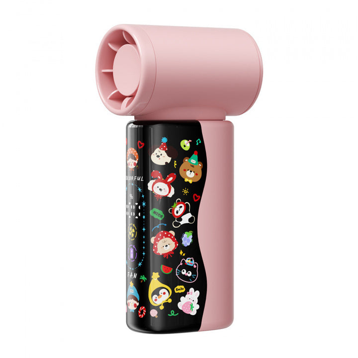 Women's Portable Mini Cooling Fan with Playful Design Stornfield